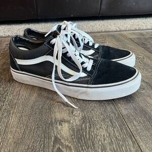 Black vans sneakers